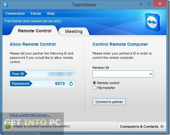 Getintopc TeamViewer 8