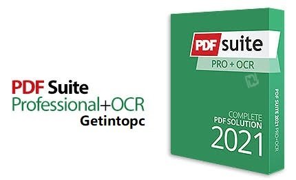 PDF Suite 2021 PRO + OCR From Getintopc