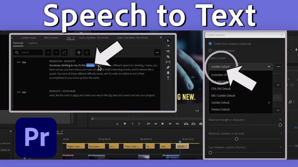 Adobe Speech to Text for Premiere Pro 2026 Getintopc