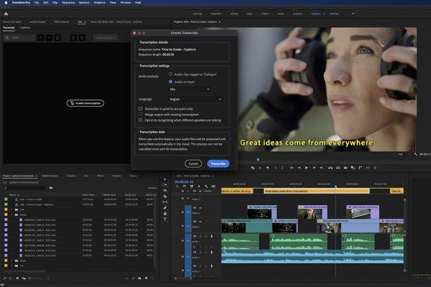 Adobe Speech to Text for Premiere Pro 2026 Getintopc