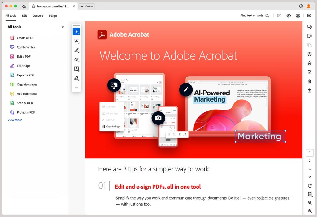Adobe Acrobat Reader getintopc