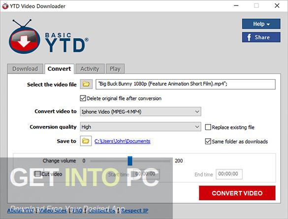 YTD Video Downloader getintopc